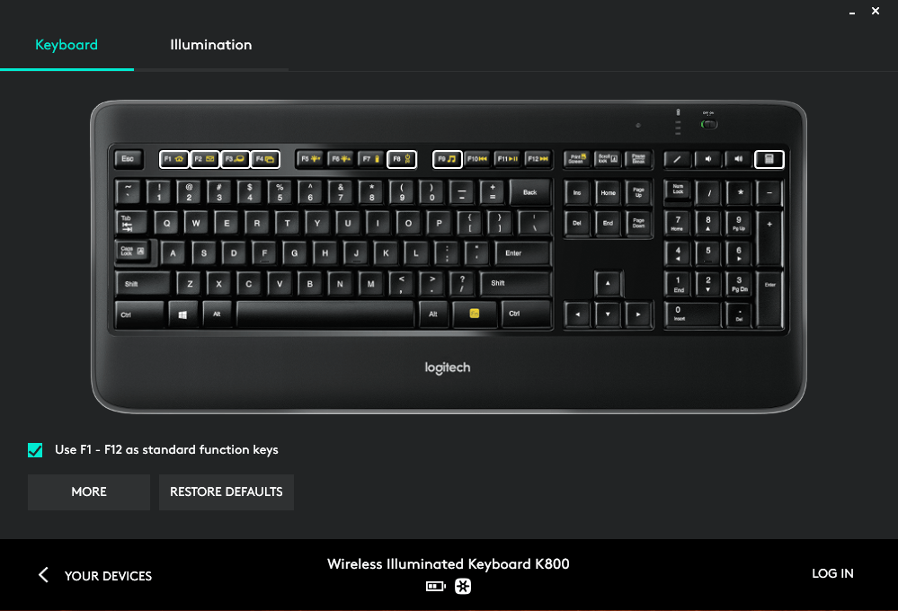 K800 Wireless Illuminated Keyboard Review BayReviews